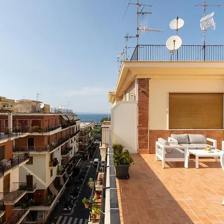Tofani - Luminoso Con Terrazzo Panoramico Lägenhet Sorrento